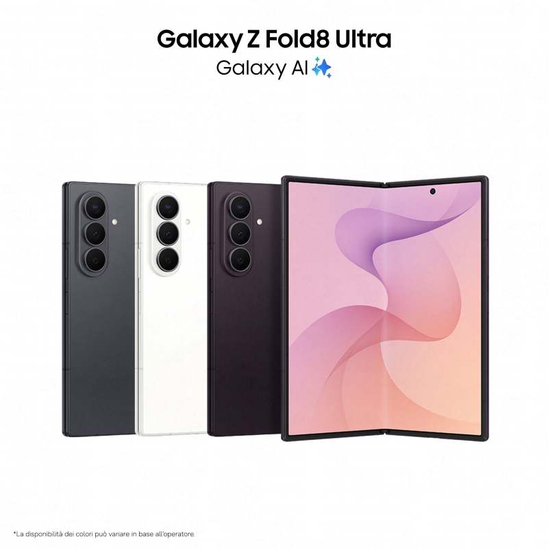 Samsung Galaxy Z Fold8 Ultra 20,3 cm (8") Dual-SIM 5G USB Typ-C 12 GB 256 GB 5000 mAh Violett