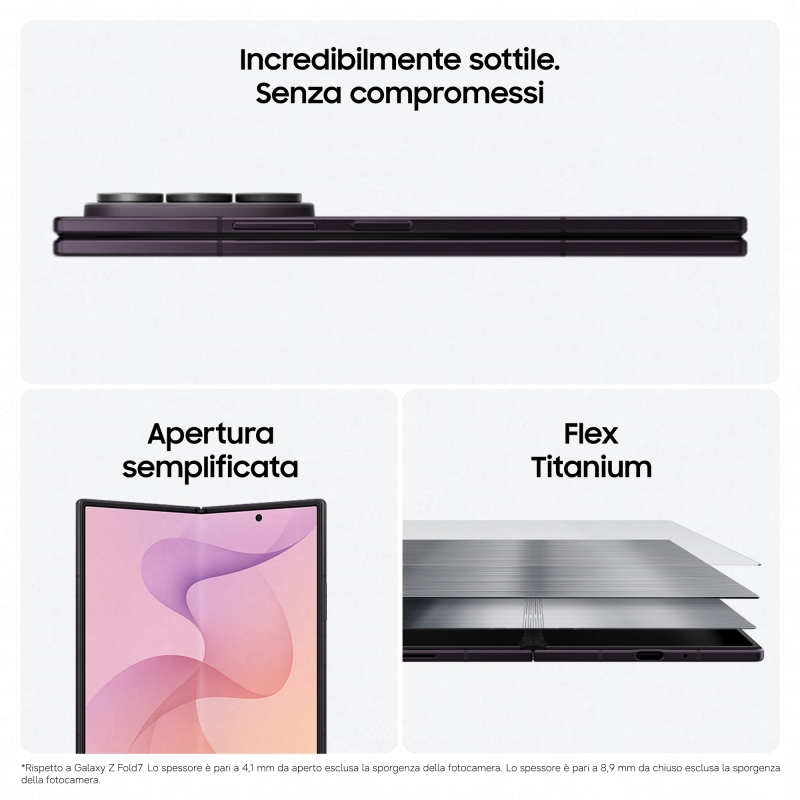 Samsung Galaxy Z Fold8 Ultra 20,3 cm (8") Dual-SIM 5G USB Typ-C 12 GB 256 GB 5000 mAh Graphit