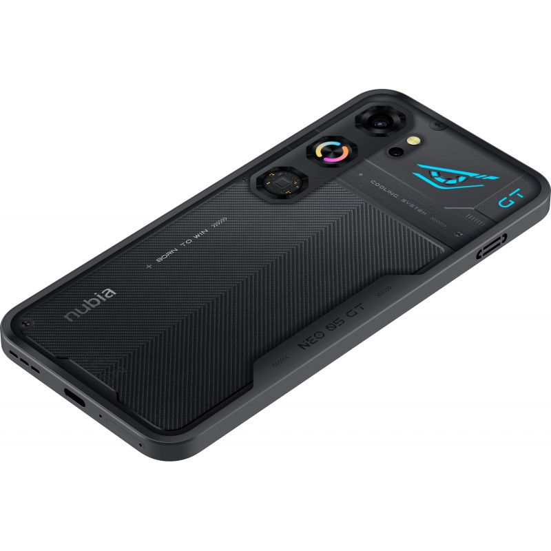 ZTE Nubia NBNEO5GTGBLK Smartphone 17,3 cm (6.8") Hybride Dual-SIM Android 16.0 5G USB Typ-C 12 GB 256 GB 6210 mAh Schwarz