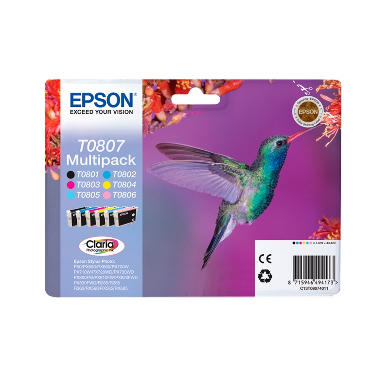 Epson Hummingbird Cartouche "Colibri" - Encre Claria N