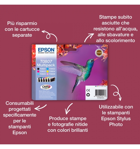 Epson Hummingbird Cartuccia Nero