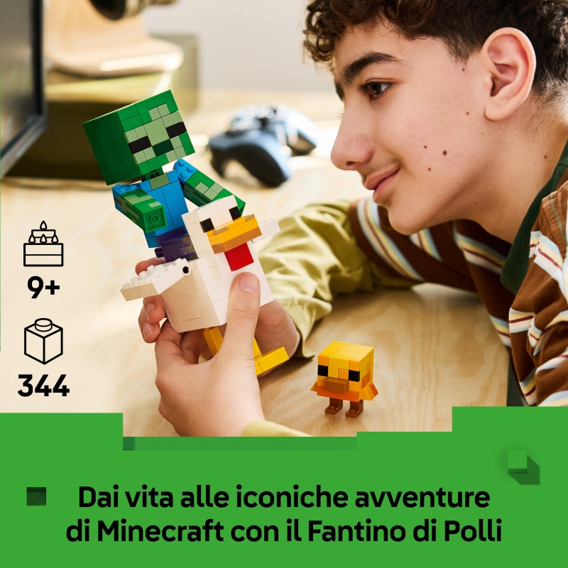 LEGO Minecraft Jinete de Gallina
