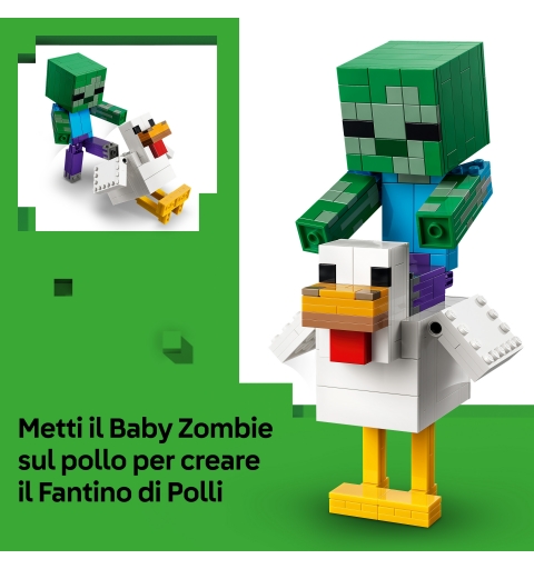 LEGO Minecraft Hühnerreiter