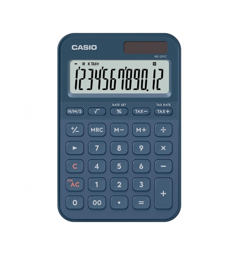 Casio MS-20YC calculator Desktop Basic Navy