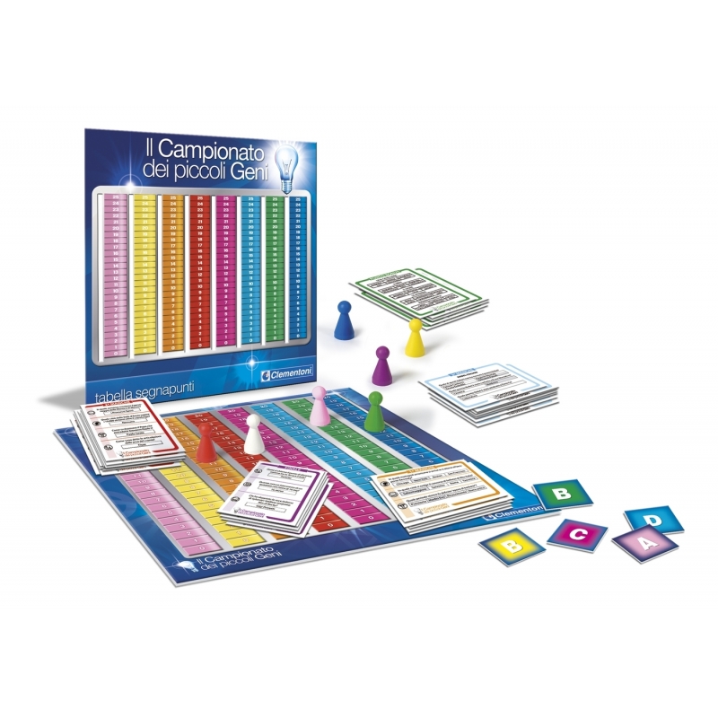 Clementoni 12990 Brettspiel Trivia
