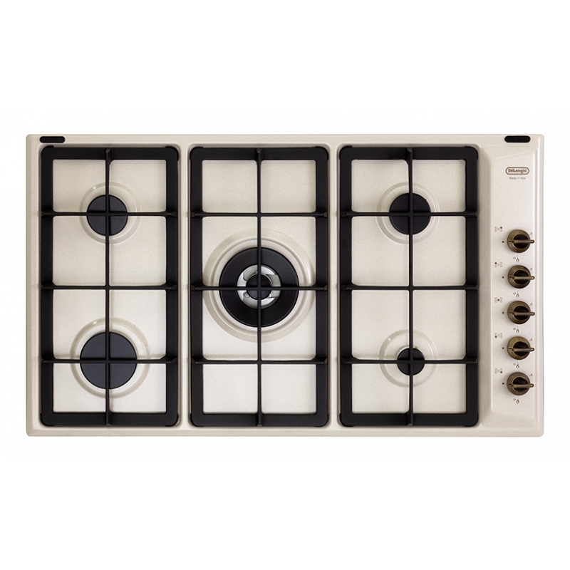 De’Longhi AVL 59 PRO hob Beige Built-in 90 cm Gas 5 zone(s)