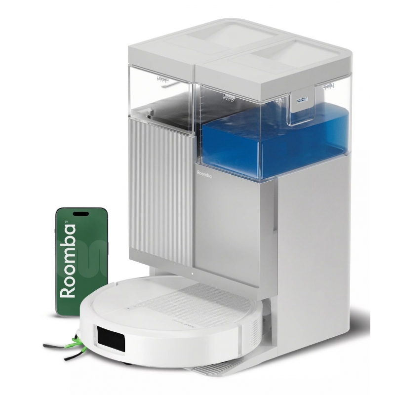 iRobot Roomba Plus 415 Combo Roboter + AutoWash Dock White