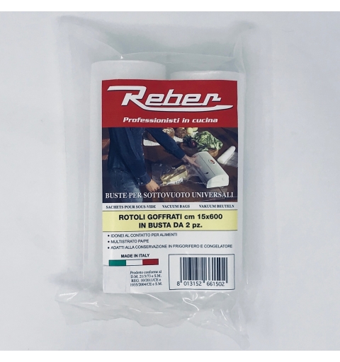 Reber 6615 A accesorios y suministros de sellador al vacío Rollo para envasadora al vacío