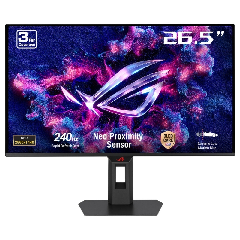 ASUS ROG Strix OLED XG27AQDMES Computerbildschirm 67,3 cm (26.5") 2560 x 1440 Pixel Quad HD QD-OLED Schwarz