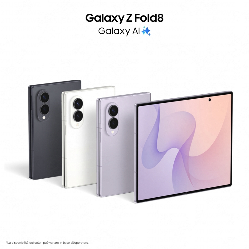 Samsung Galaxy Z Fold8 19,3 cm (7.6") Dual-SIM 5G USB Typ-C 12 GB 512 GB 4800 mAh Lavendel