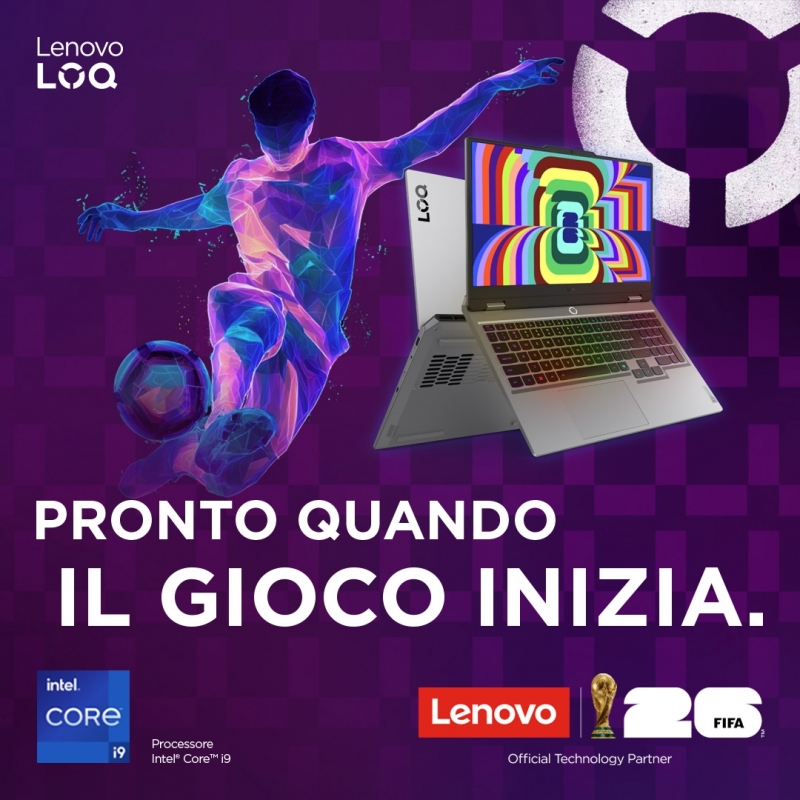 Lenovo LOQ | Notebook Gaming | Display 15.3'' WUXGA (1920x1200) | Processore AMD Ryzen 7 250 | Memoria RAM 16GB | Memoria SSD