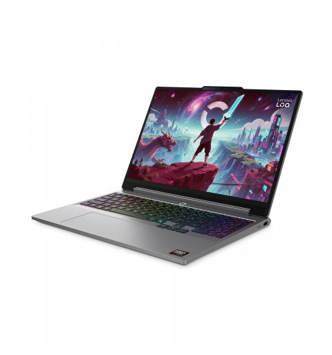 Lenovo LOQ | Notebook Gaming | Display 15.3'' WUXGA (1920x1200) | Processore AMD Ryzen 7 250 | Memoria RAM 16GB | Memoria SSD