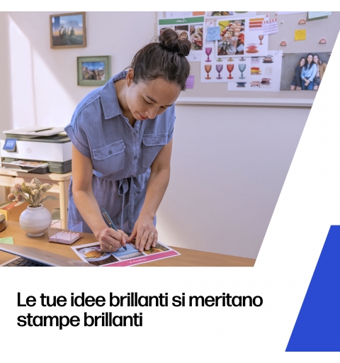 HP Cartuccia di stampa pigmentata blu 2242