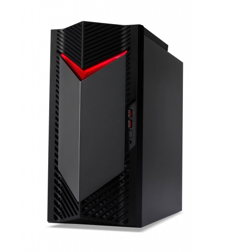 Acer NITRO 50 N50-660 Intel Core Ultra 7 265F 16 GB DDR5-SDRAM 1 TB SSD NVIDIA GeForce RTX 5060 Windows 11 Pro Desktop PC