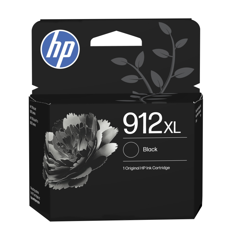 HP Cartucho de tinta Original 912XL negro de alta capacidad