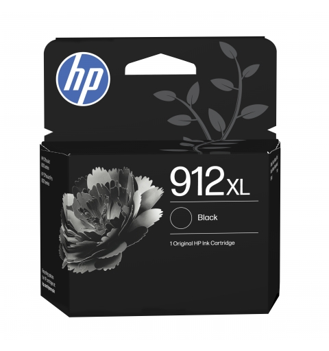 HP 912XL Schwarz Original Druckerpatrone mit hoher Reichweite