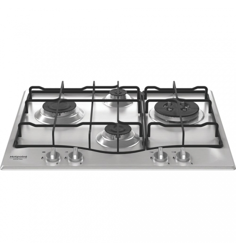 Hotpoint PCN R643N T IX HA Acero inoxidable Integrado 59 cm Encimera de gas 4 zona(s)