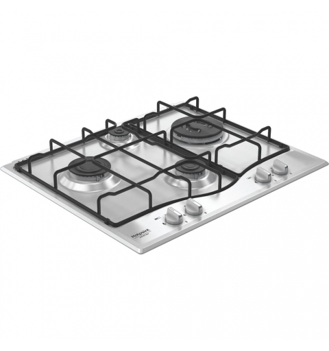 Hotpoint PCN R643N T IX HA Acier inoxydable Intégré 59 cm Gaz 4 zone(s)