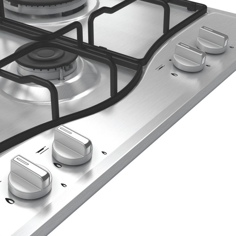 Hotpoint PCN R643N T IX HA Stainless steel Built-in 59 cm Gas 4 zone(s)