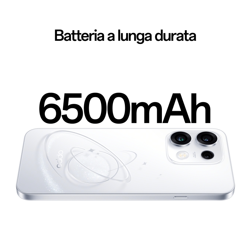 OPPO Reno16 F 5G 16.7 cm (6.57") Dual SIM Android 16.0 USB Type-C 8 GB 256 GB 6500 mAh White