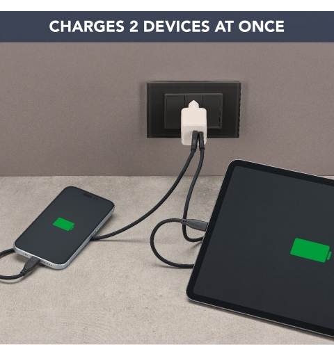 Cellularline Multipower Dual Port 30W - Smartphone, tablet e laptop