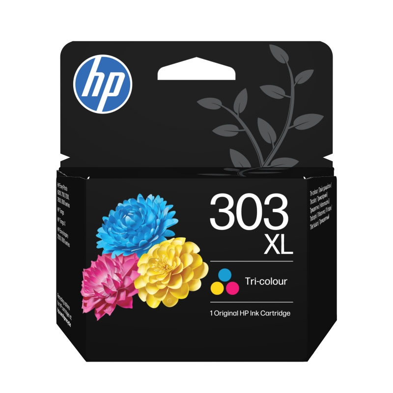 HP 303XL Cyan Magenta Gelb Original Druckerpatrone mit hoher Reichweite