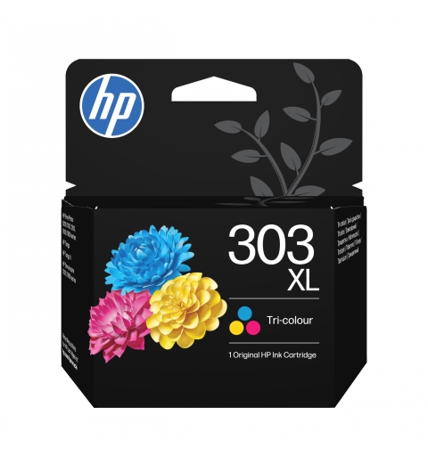 HP 303XL High Yield Tri-color Original Ink Cartridge