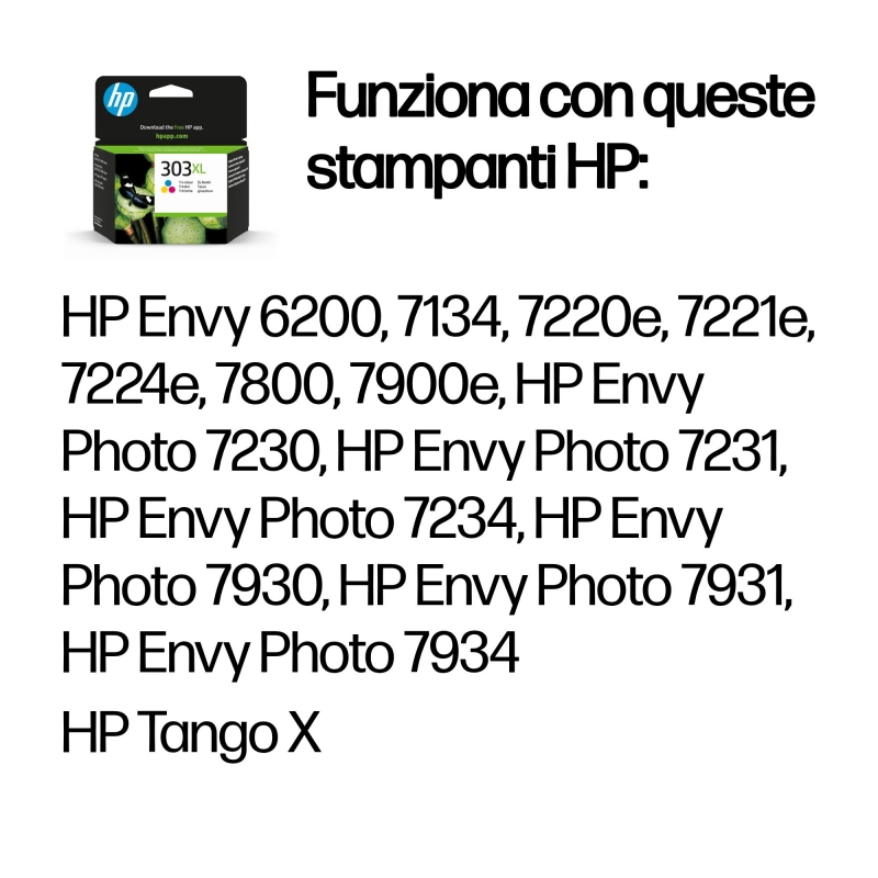 HP 303XL High Yield Tri-color Original Ink Cartridge