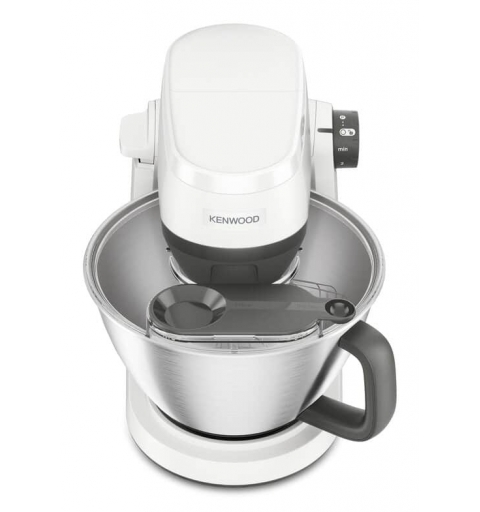 Kenwood Multi Tasker - Impastatrice Planetaria, Paraschizzi, 100W, 4,3L, Bianco
