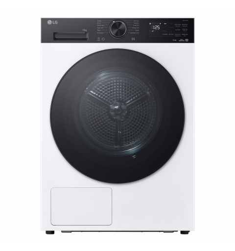 LG RNX5009TKB secadora Independiente Carga frontal 9 kg Blanco, Negro