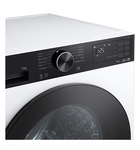 LG RNX5009TKB tumble dryer Freestanding Front-load 9 kg White, Black
