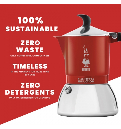 Bialetti FIAMMETTA IND. 4TZ ROSSA