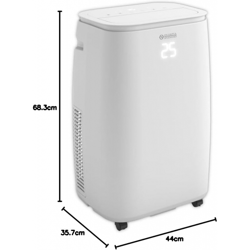 Olimpia Splendid 02257 condizionatore portatile 65 dB Bianco