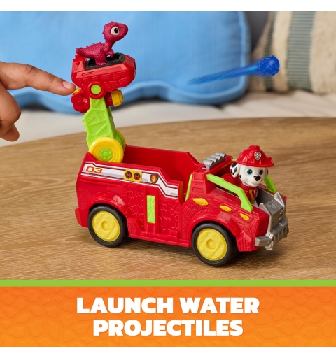 PAW Patrol - Pat Patrouille Le Film Mission Dino - Véhicule Figurine Marcus