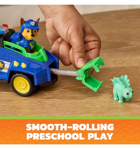 PAW Patrol - Pat Patrouille Le Film Mission Dino - Véhicule Figurine Chase