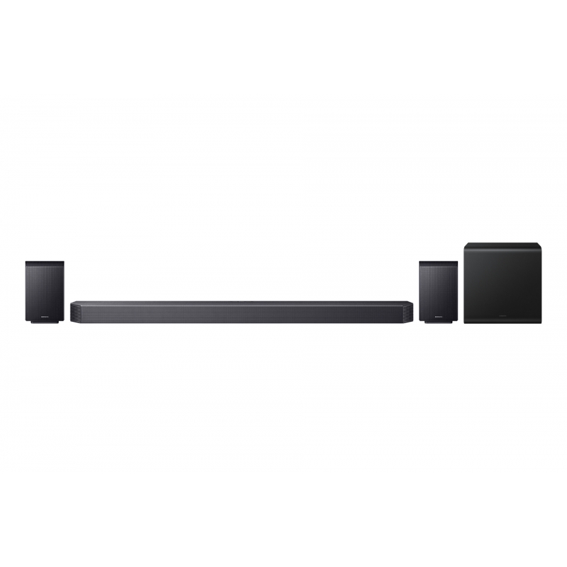 Samsung Soundbar HW-Q930H XC, Audio 9.1.4 canali, potenza 580W, Active Voice Amplifier Pro, Bluetooth 5.3, Q-Symphony, Wireless
