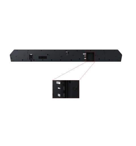 Samsung Soundbar HW-Q930H XC, Audio 9.1.4 canali, potenza 580W, Active Voice Amplifier Pro, Bluetooth 5.3, Q-Symphony, Wireless