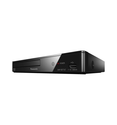 Panasonic DMP-BDT167AG lettore DVD Blu-ray Lettore Blu-Ray Compatibilità 3D Nero