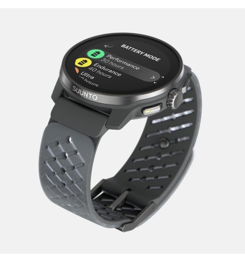 Suunto Race S 3,35 cm (1.32") AMOLED 45 mm Numérique 466 x 466 pixels Écran tactile Graphite GPS (satellite)