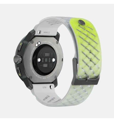 Suunto Race S 3,35 cm (1.32") AMOLED 45 mm Numérique 466 x 466 pixels Écran tactile Gris GPS (satellite)