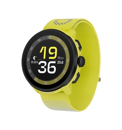 Suunto Run 3,35 cm (1.32") AMOLED 46 mm Digitale 466 x 466 Pixel Touch screen Nero, Giallo GPS (satellitare)