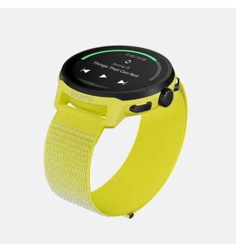 Suunto Run 3,35 cm (1.32") AMOLED 46 mm Numérique 466 x 466 pixels Écran tactile Noir, Jaune GPS (satellite)