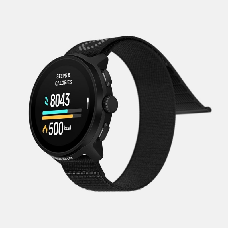 Suunto Run 3,35 cm (1.32") AMOLED 46 mm Digitale 466 x 466 Pixel Touch screen Nero GPS (satellitare)