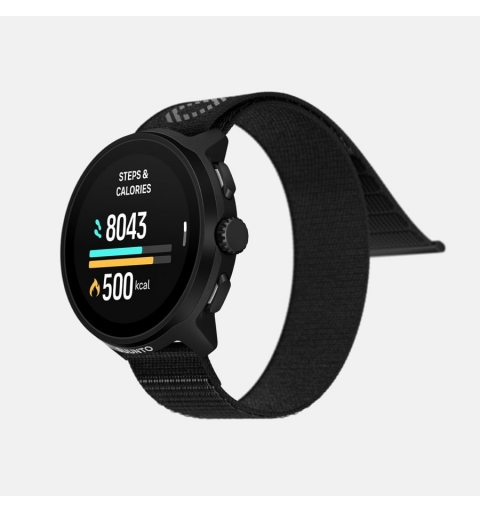 Suunto Run 3,35 cm (1.32") AMOLED 46 mm Numérique 466 x 466 pixels Écran tactile Noir GPS (satellite)