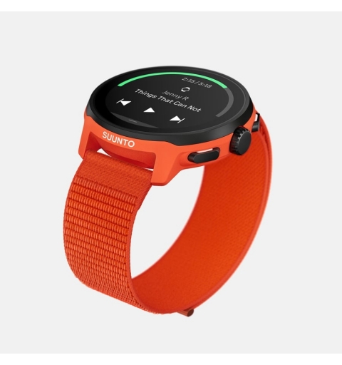 Suunto Run 3,35 cm (1.32") AMOLED 46 mm Digitale 466 x 466 Pixel Touch screen Nero, Arancione GPS (satellitare)