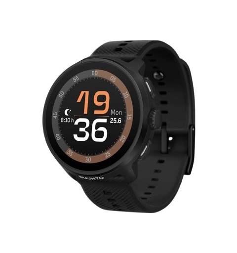 Suunto Run 3,35 cm (1.32") AMOLED 46 mm Digital 466 x 466 Pixel Touchscreen Schwarz GPS