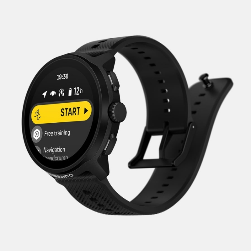 Suunto Run 3,35 cm (1.32") AMOLED 46 mm Digitale 466 x 466 Pixel Touch screen Nero GPS (satellitare)
