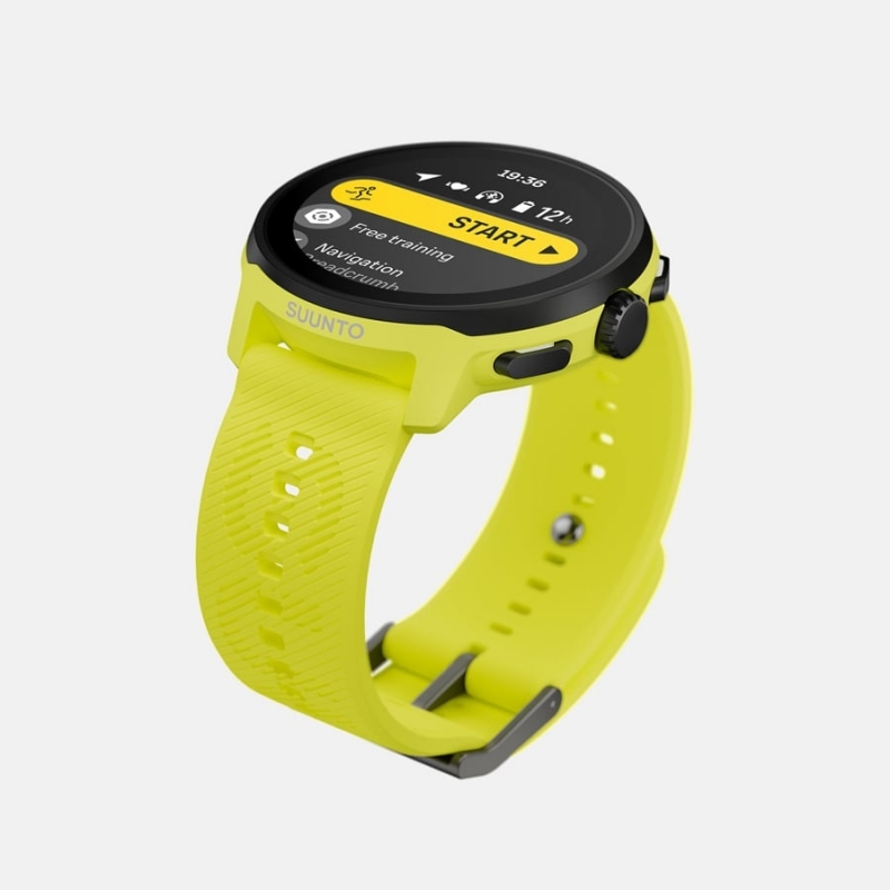 Suunto Run 3,35 cm (1.32") AMOLED 46 mm Numérique 466 x 466 pixels Écran tactile Noir GPS (satellite)