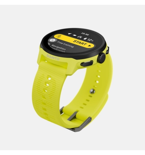 Suunto Run 3,35 cm (1.32") AMOLED 46 mm Numérique 466 x 466 pixels Écran tactile Noir GPS (satellite)