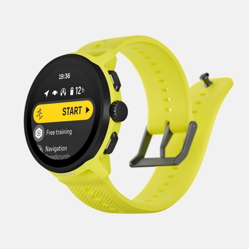 Suunto Run 3,35 cm (1.32") AMOLED 46 mm Digital 466 x 466 Pixeles Pantalla táctil Negro GPS (satélite)